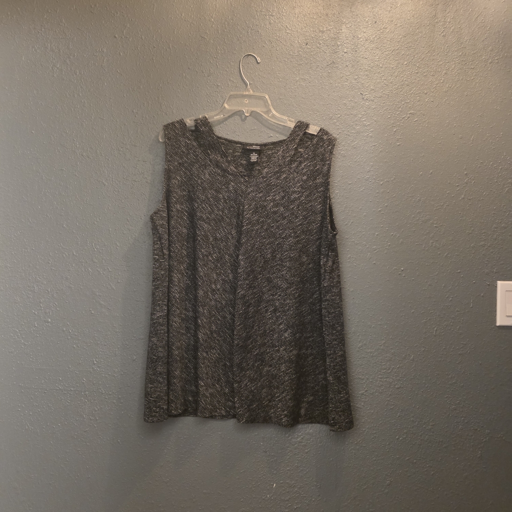 Charcoal Heather Sleeveless Women's Tank Top